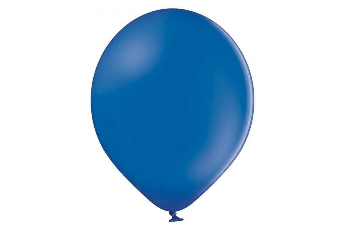 Balon z Helem Pastel Royal Blue Belbal 12”