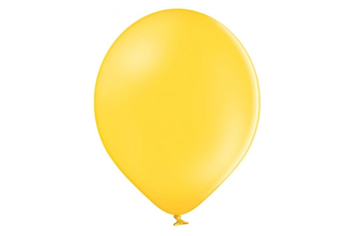 Balon z Helem Pastel Bright Yellow Belbal 12”