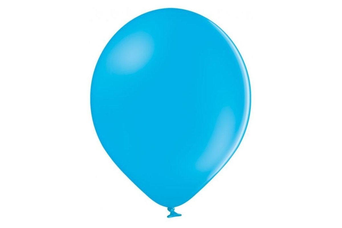 Balon z Helem Pastel Cyan Belbal 12”