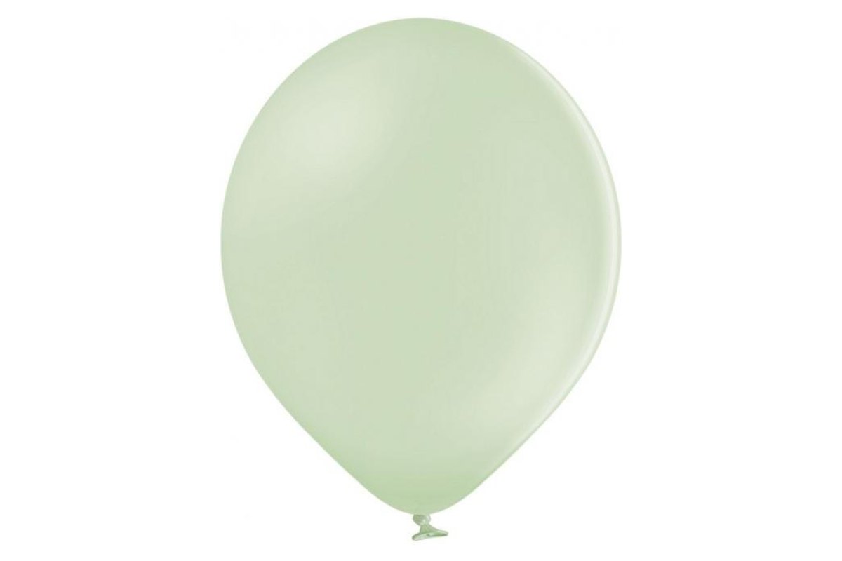 Balon z Helem Pastel Kiwi Cream Belbal 12”