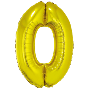 Balon foliowy z helem Smart, Cyfra 0, złota, 76 cm Removebg Preview Oliwia Balony