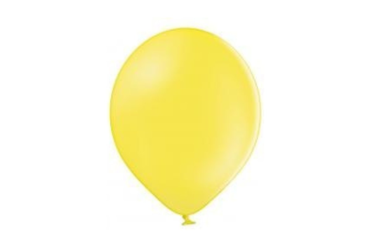 Balon z Helem Pastel Yellow Belbal 12”