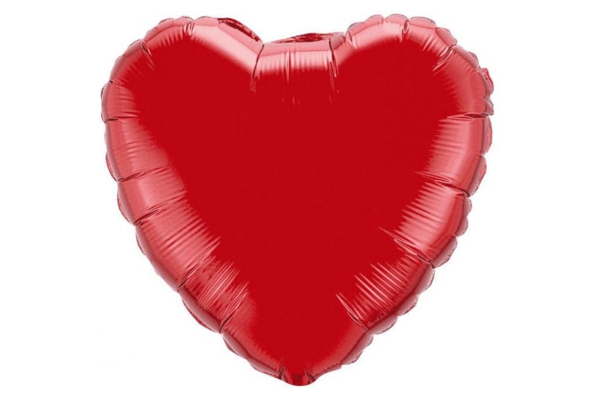 Balon Foliowy z Helem JUMBO FX – „Serce” (czerwone)