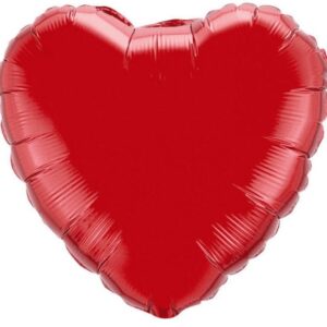 Balon Foliowy z Helem JUMBO FX - "Serce" (czerwone) 54479 Oliwia Balony