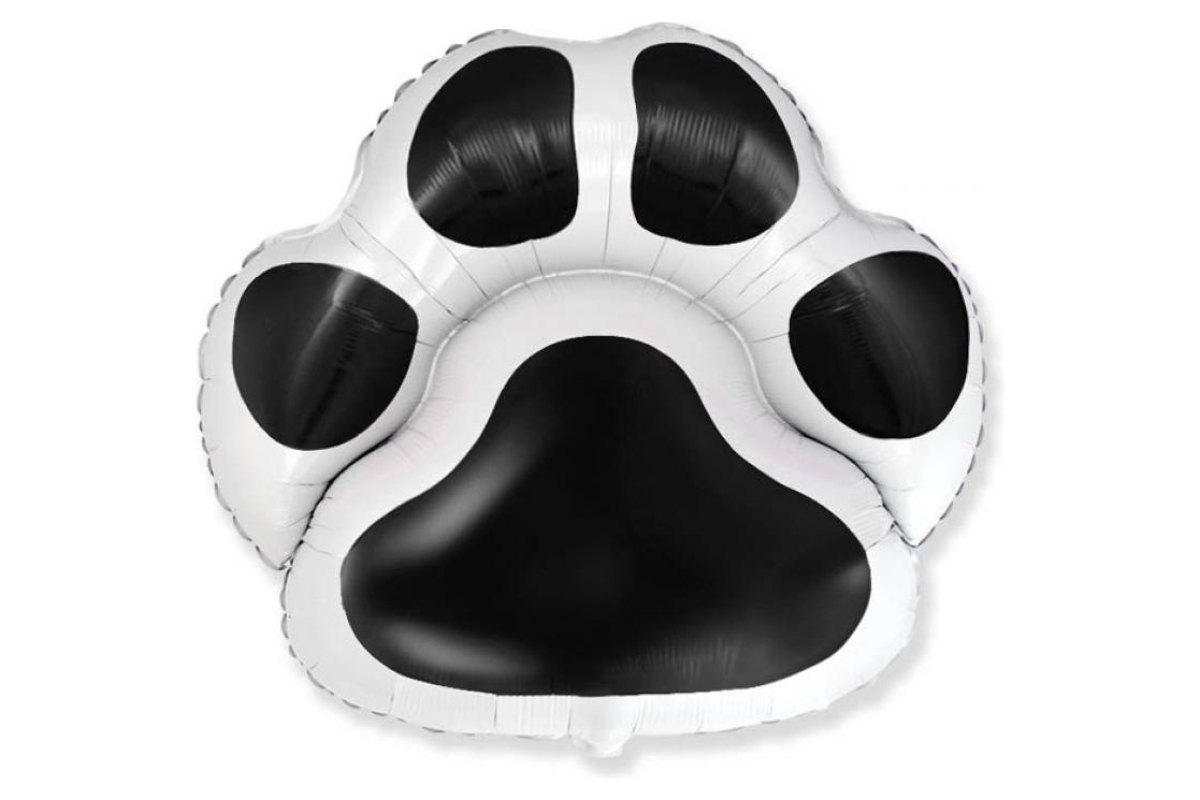 Balon Foliowy z Helem 24″ FX – Łapka (czarna)