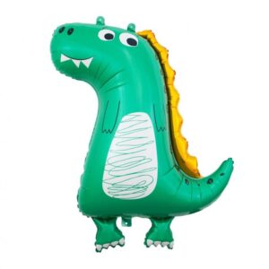 Balon Foliowy z Helem Dinozaur (rysunkowy), 70 cm Oliwia Balony