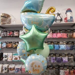Zestaw baloników z Helem na Baby-shower Whatsapp Image At Oliwia Balony