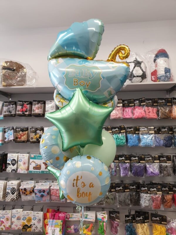 Zestaw baloników z Helem na Baby-shower
