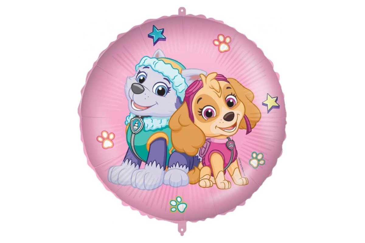 Balon Foliowy z Helem 18″ Paw Patrol Skye And Everest