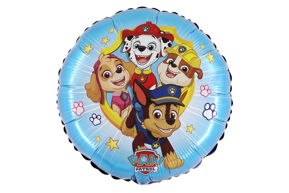 Balon z Helem Grabo 18” Paw Patrol