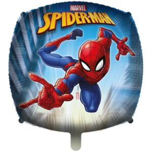 Balon foliowy z Helem SQR Spiderman Marvell,46 cm Jpg Oliwia Balony