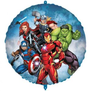 Balon z Helem foliowy Avengers Infinity Stones Marvell, 46 cm Jpg Oliwia Balony