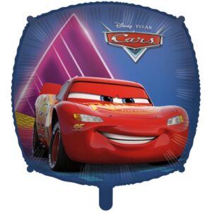 Balon foliowy z Helem Square Cars Disney, 46cm Jpg Oliwia Balony