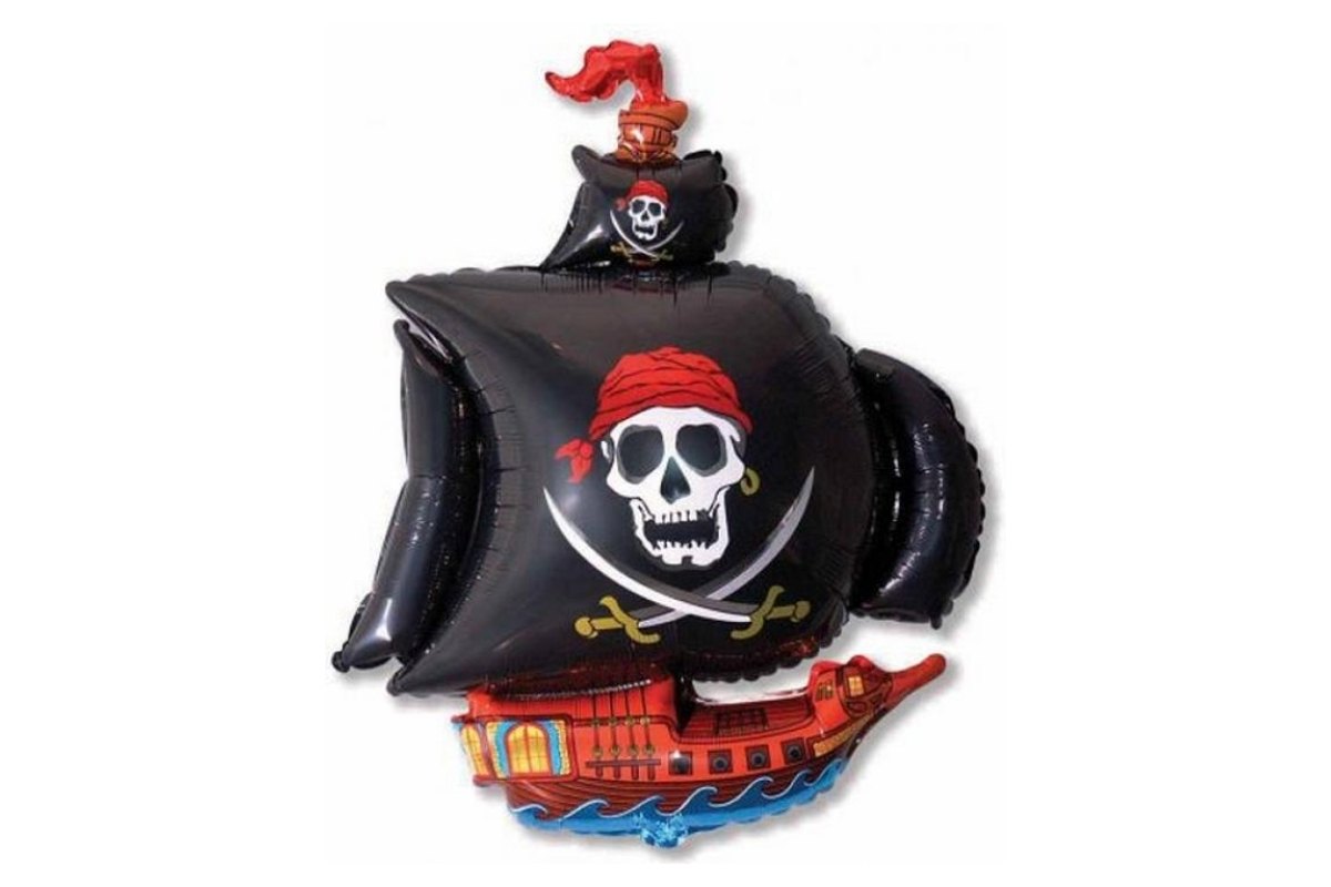 Balon foliowy z Helem 24″ FX – „Statek piracki”