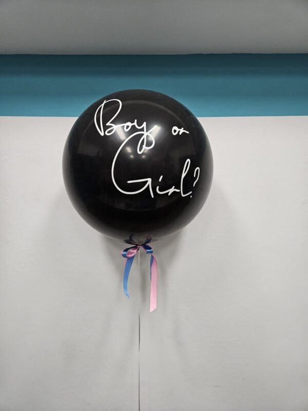 Balon na Gender Reveal Party z Konfetti 🌈🎉