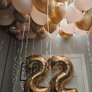 Ekskluzywny Zestaw Balonów na 22 w różowo-złotym kolorze. Urodziny ✨🎀 20241216-233244-scaled Oliwia Balony