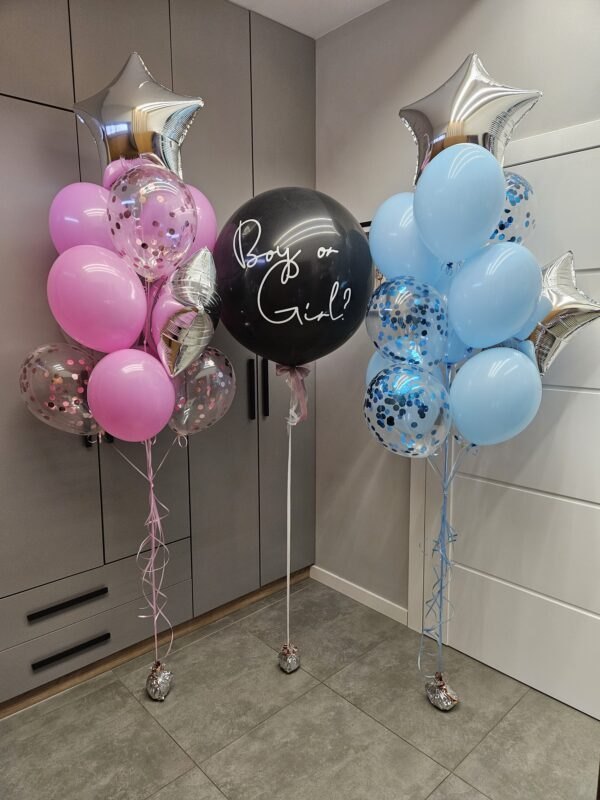 Ekologiczny Zestaw na Gender Reveal Party – Magiczne Odkrycie Płci! 🌈🎉