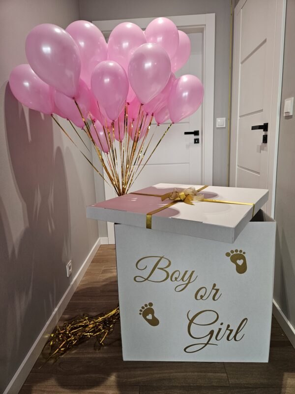 Zestaw na Gender Reveal Party – Odkryj Płeć Dziecka w Magiczny Sposób! 🎉🎈