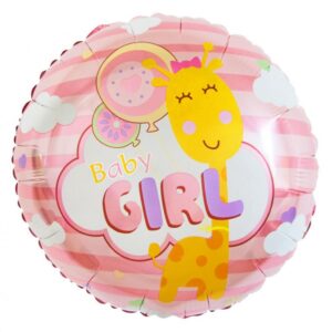 Balon foliowy Baby Girl, 18" 66083 Oliwia Balony