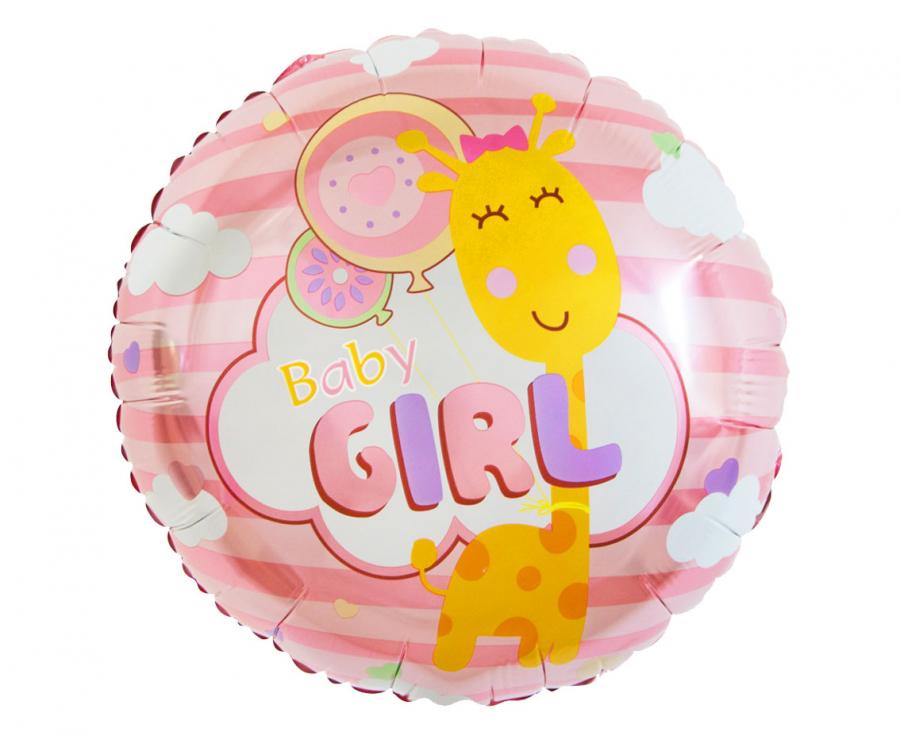 Balon foliowy Baby Girl, 18″