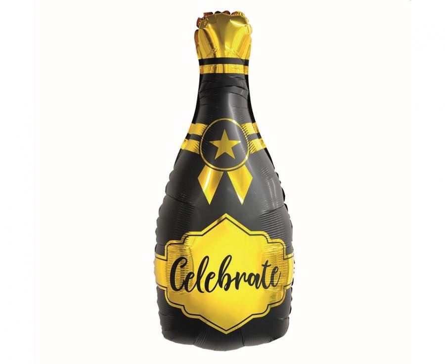 Balon foliowy B&C Szampan – Celebrate, 35×76 cm