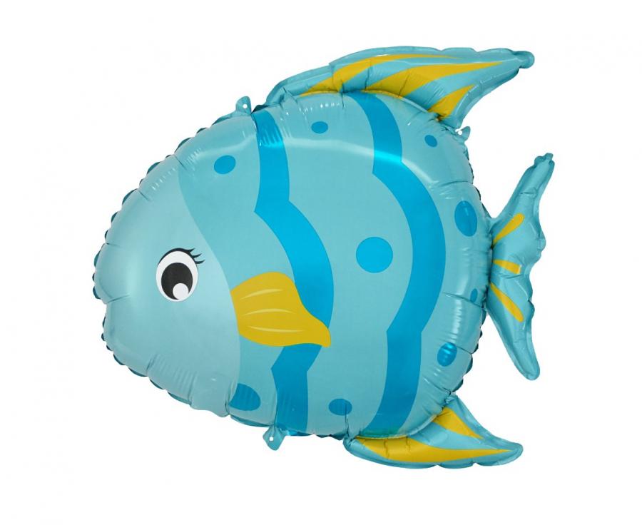 Balon foliowy Rybka, 47×44 cm