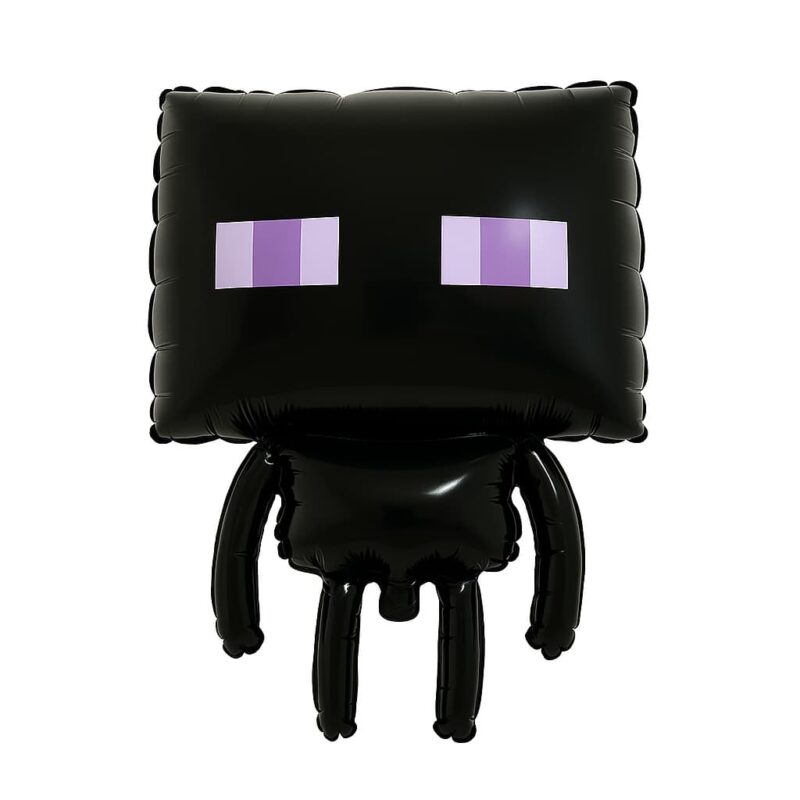 Balon foliowy Enderman piksele Minecraft (6210), 43 x 65 cm