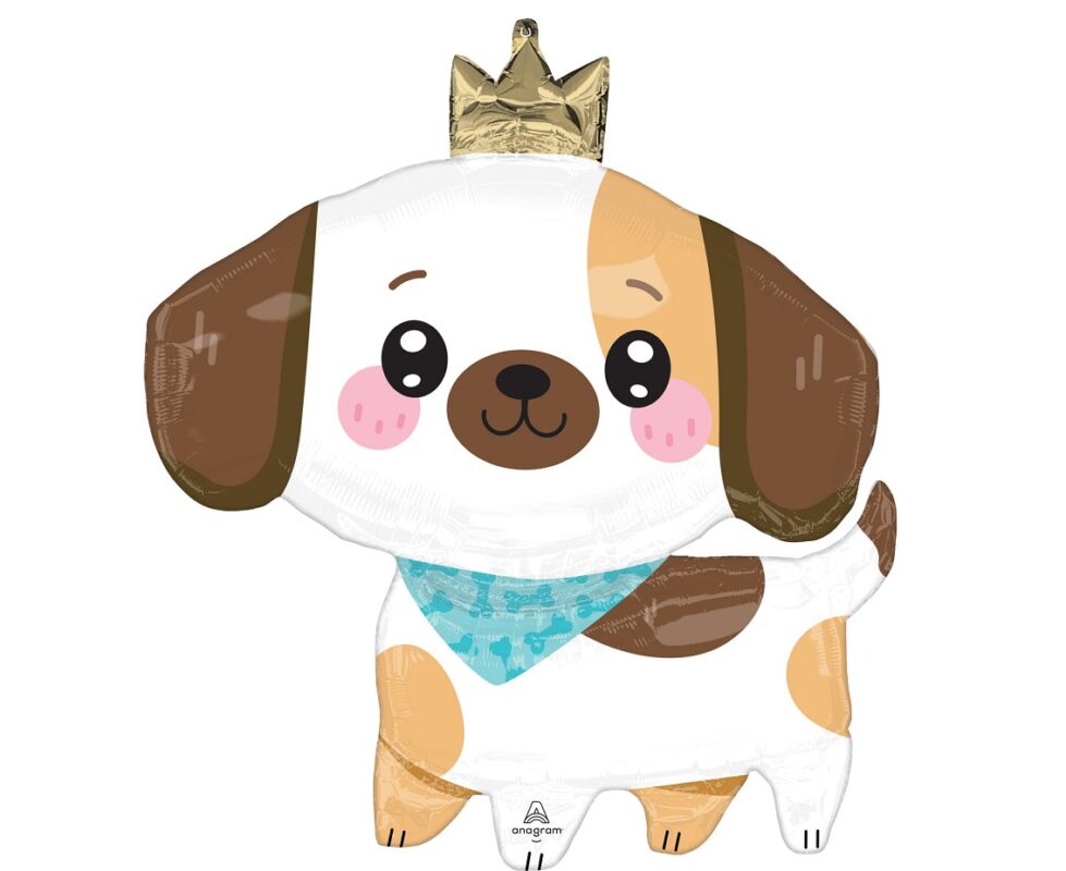 Balon foliowy Piesek, Puppy, 66×68 cm