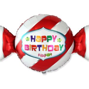 Balon foliowy Słodki cukierek, czerwony Balon-foliowy-slodki-cukierek-czerwony-fx Oliwia Balony